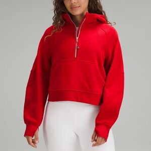 Scuba Oversized Half-Zip Hoodie